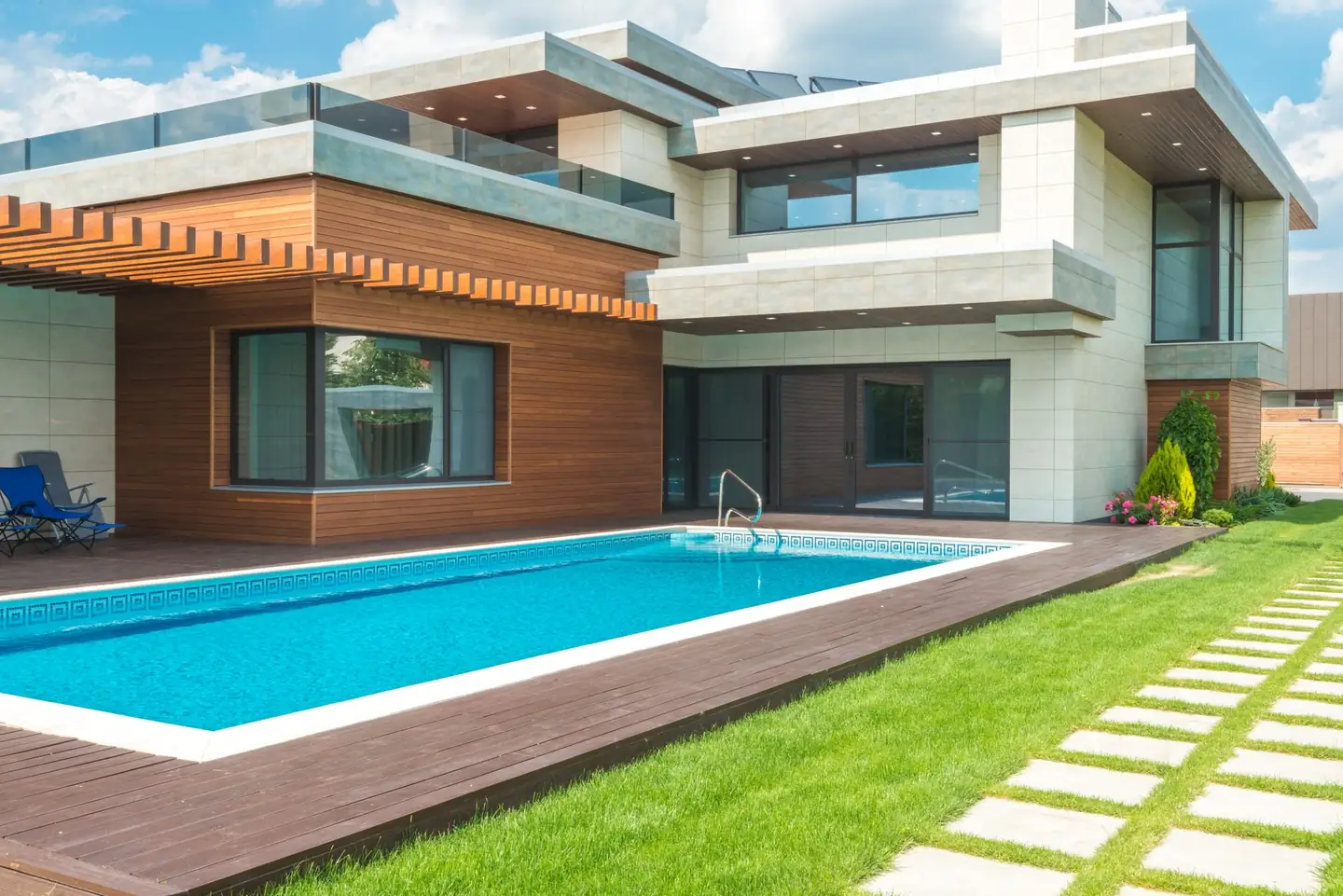 Swimming pool built in Glendon Brook, NSW